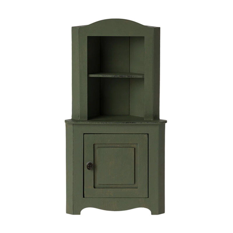 MAILEG Rohová skříň pro myšky - Dark green S24