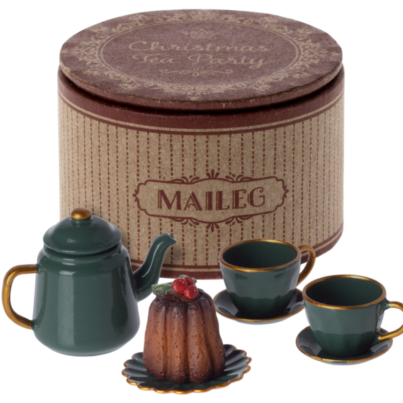 MAILEG Čajová sada - Christmas tea party S24