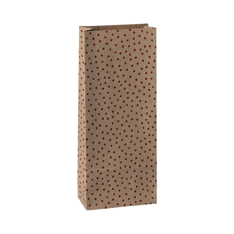 MAILEG Dárkový sáček MINI - Polka red