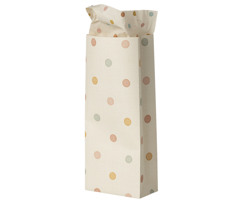 MAILEG Dárkový sáček - Multi dots - mini