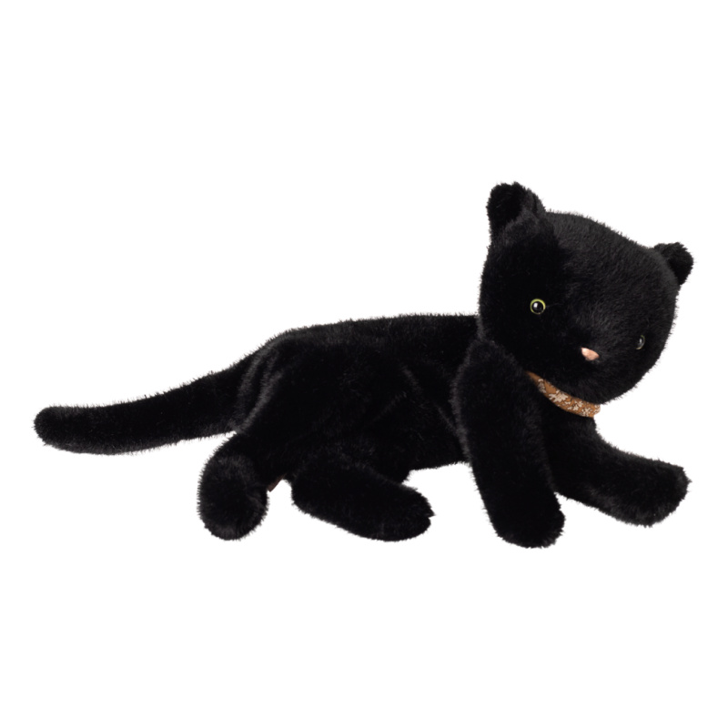 MAILEG Spící hebká kočička - medium Black S25