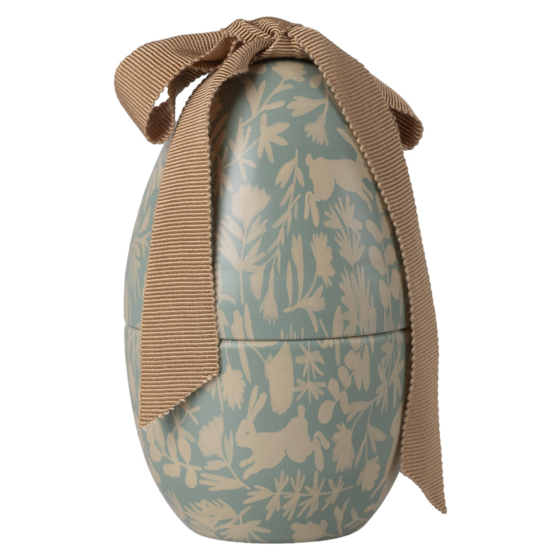 MAILEG Velikonoční kovové vajíčko Small - Dusty blue S26