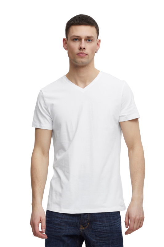 Pánské tričko  BLEND  bílé - XXL