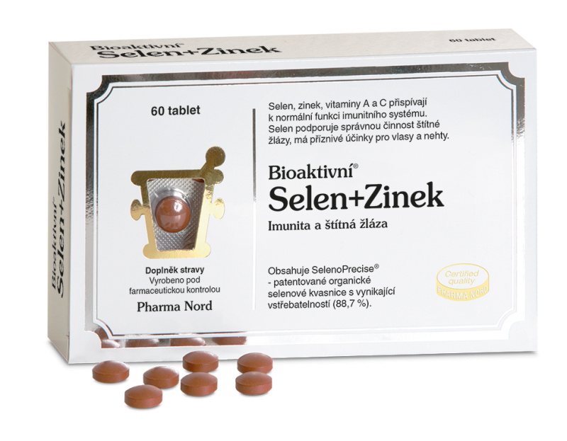Pharma Nord Bioaktivní Selen+Zinek tbl.60