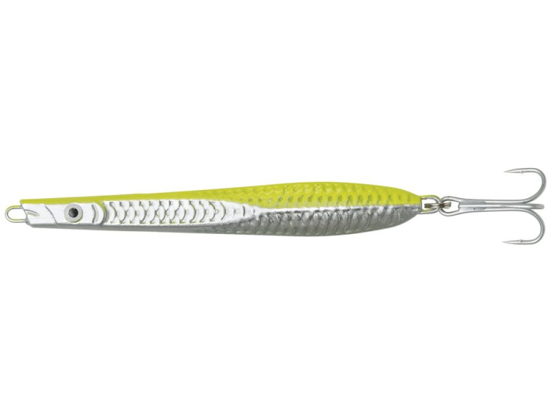 Kinetic pilker twister sister chartreuse/silver - 400 g 22 cm #8/0