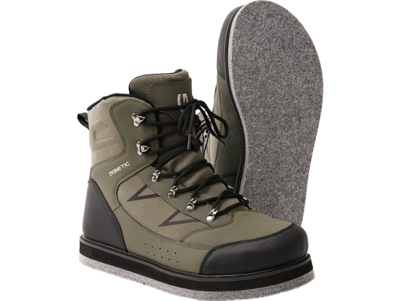 Kinetic brodící boty x4 wading boot felt - 46-47