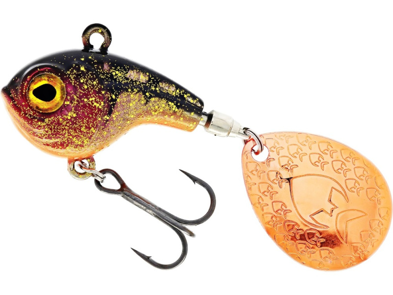 Westin nástraha dropbite tail jig copper perch - 2,6 cm 8 g