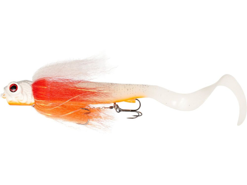Westin gumová nástraha pike teezer r2f orange snow - 24 cm 75 g