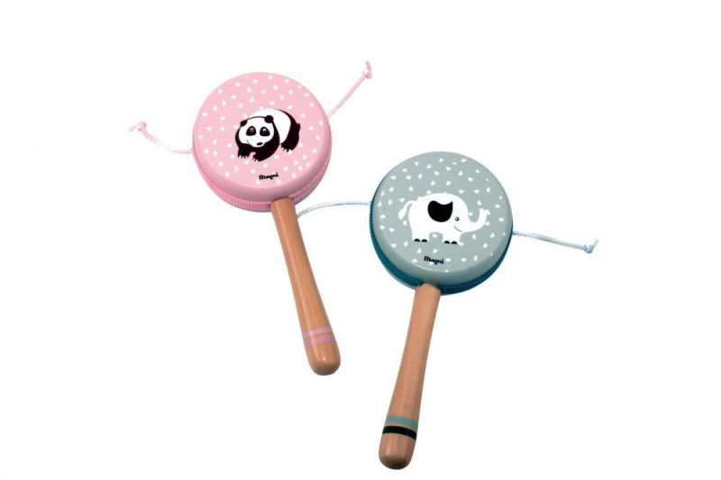 Magni Ruční bubínek se šňůrkami Slůně