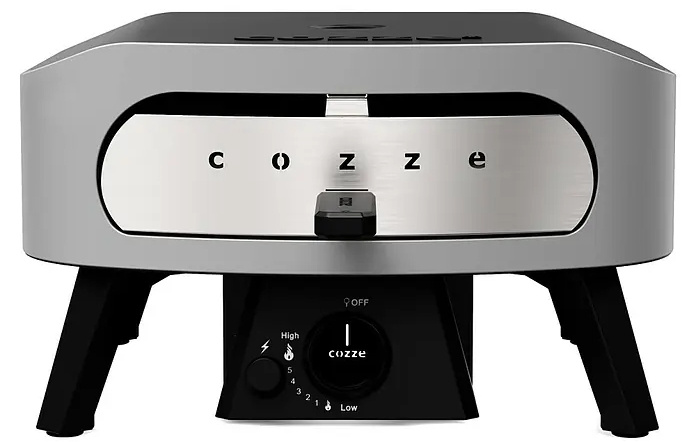 Pec na pizzu Cozze Classic 13 / 34 x 34 cm / 6000 W / šedá Varianta: ivi1
