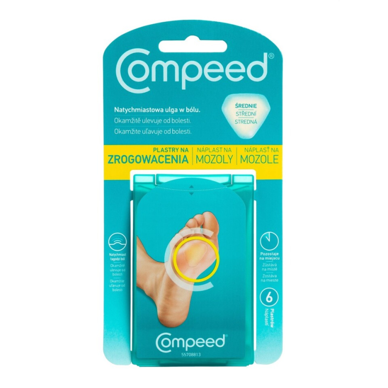 COMPEED Náplast na mozoly 6ks