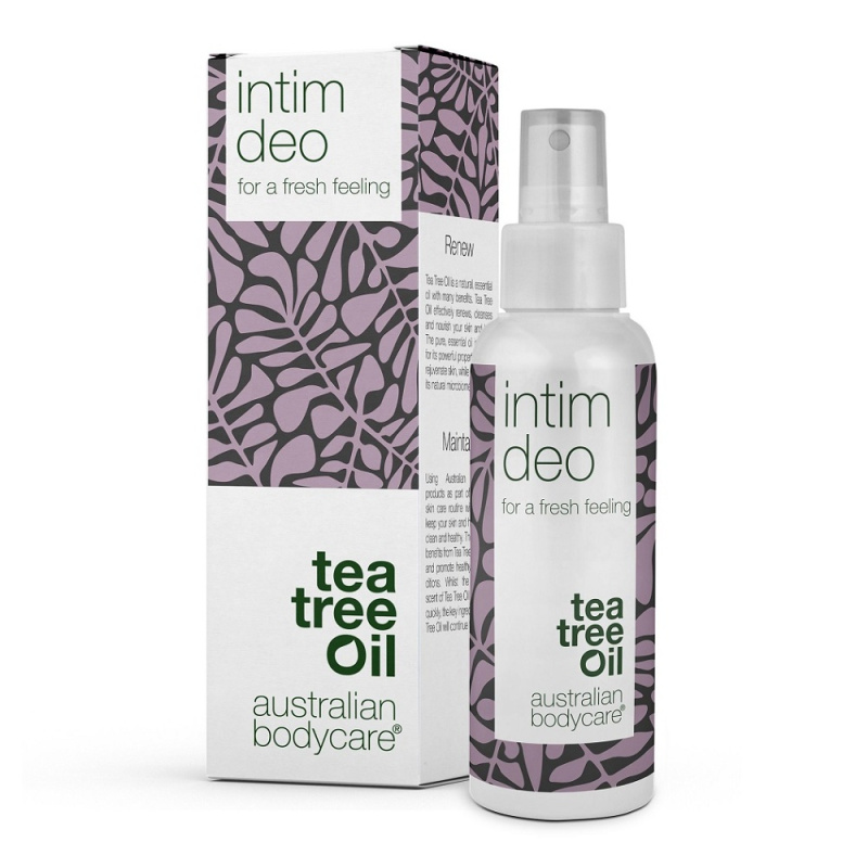 Australian Bodycare Tea Tree Oil osvěžující deodorant na intimní partie 100 ml