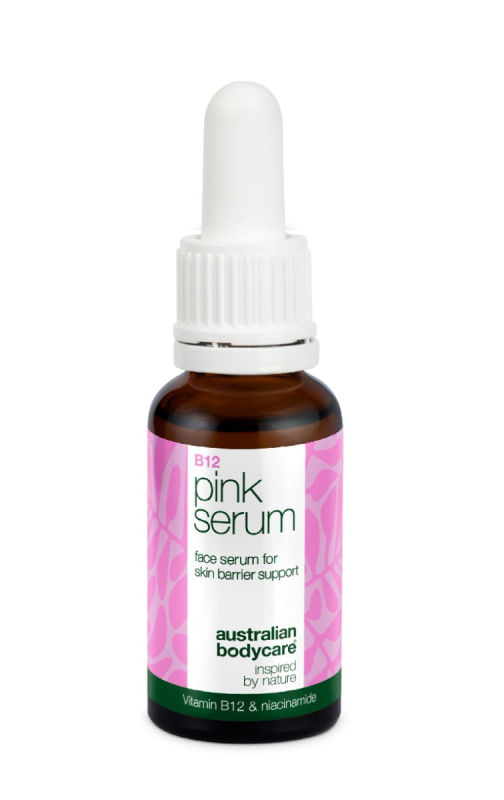 Australian Bodycare B12 Pink Serum protivráskové rozjasňující sérum pro posílení kožní bariéry 30 ml