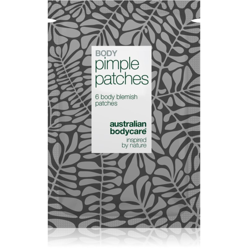 Australian Bodycare Body Pimple Patches lokální péče proti akné na tělo 6 ks