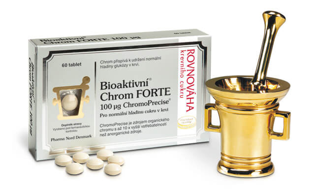 Pharma Nord Bioaktivní Chrom FORTE 100mcg tbl.60