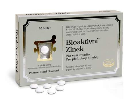 PHARMA NORD Bioaktivní zinek 60 tablet