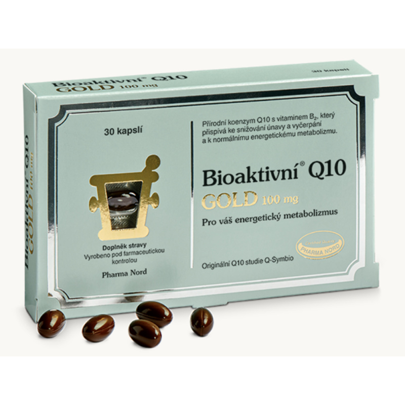Pharma Nord Bioaktivní Q10 Gold 100mg cps.30