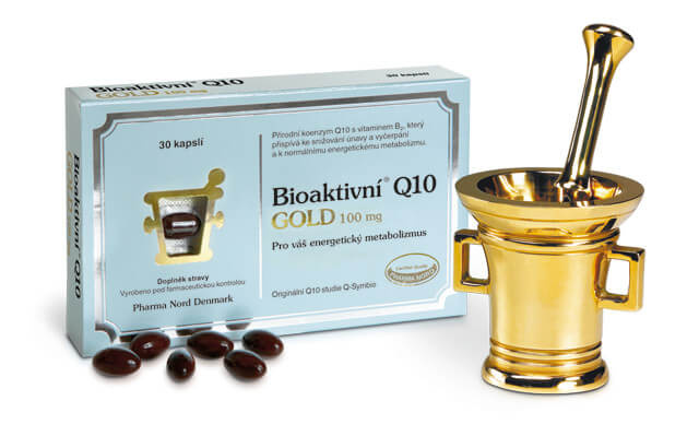PHARMA NORD Bioaktivní Q10 gold 100 mg 60 kapslí
