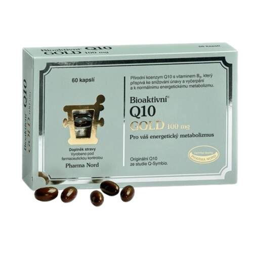 PHARMA NORD Bioaktivní Q10 gold 100 mg 60 kapslí