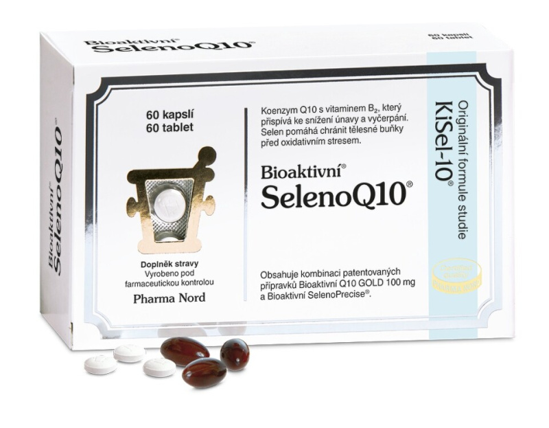 Bioaktivní SelenoQ10 60 kapslí + 60 tablet