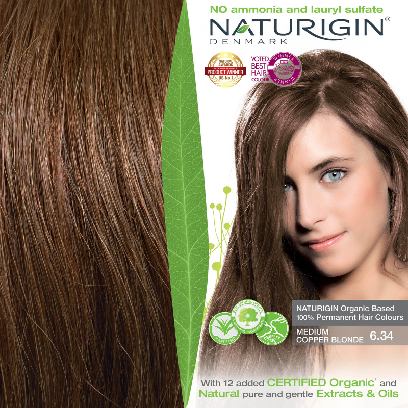NATURIGIN Medium Copper Blonde 6.34