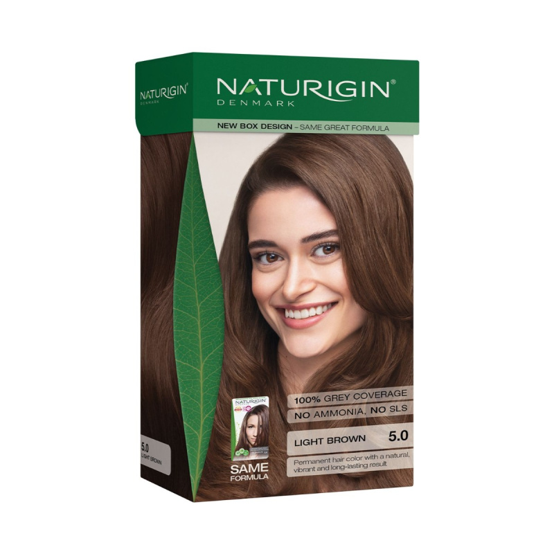 NATURIGIN Light Chocolate Brown 5.0