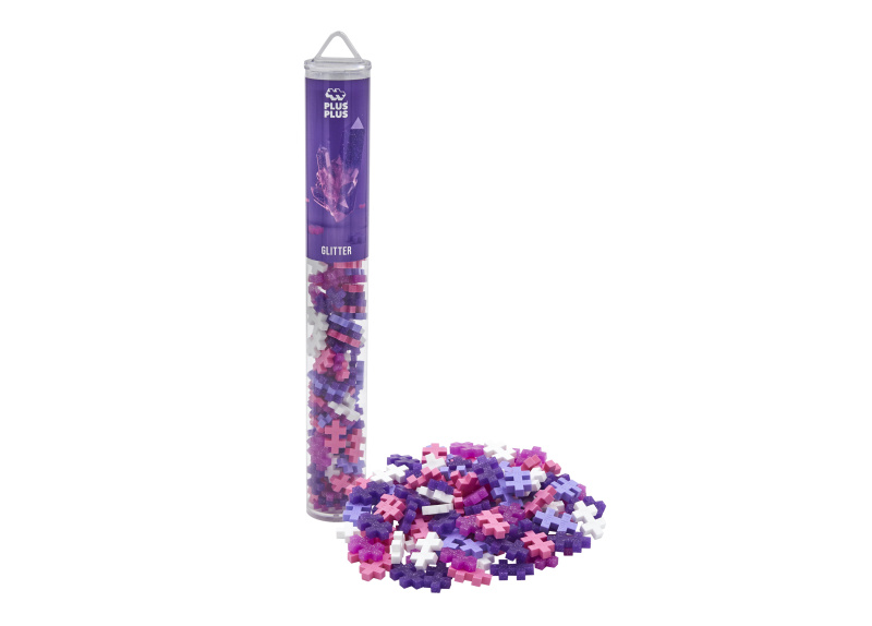 Plus-Plus Tuba Glitter Mix 100 ks