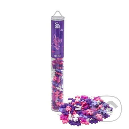 Plus-Plus Tuba Glitter Mix 100 ks