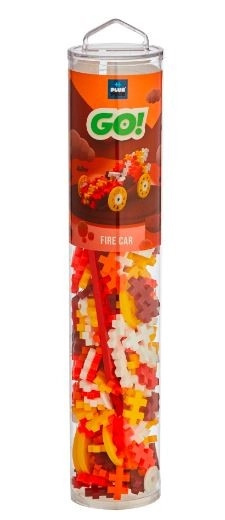 Plus-Plus stavebnice - 200ks Tuba Go! Fire Car