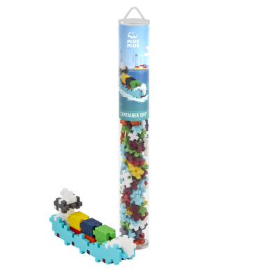 Plus-Plus tuba Kontejnorová loď 100 ks