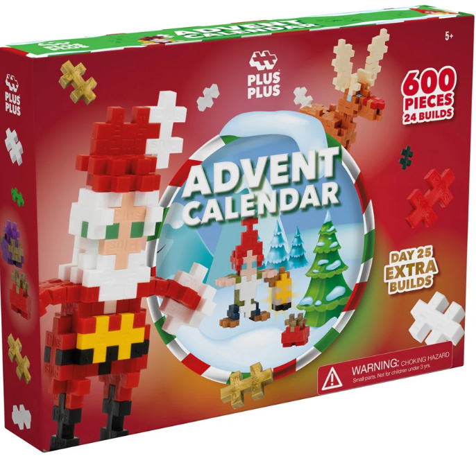 Plus-Plus Adventní kalendář 600 ks