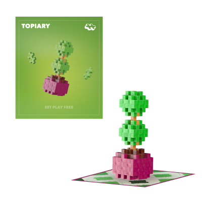 Plus-Plus Kytky Topiary
