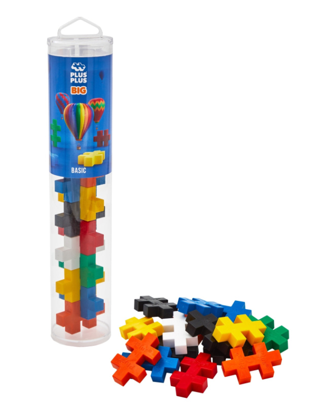 Plus-Plus Tuba BIG Basic Mix 15 ks