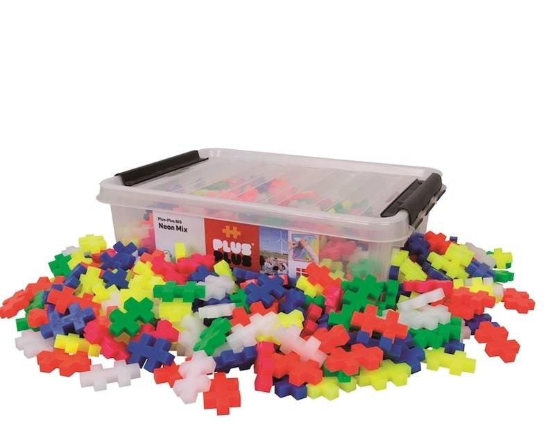 Plus Plus BIG Neon box - 200 ks