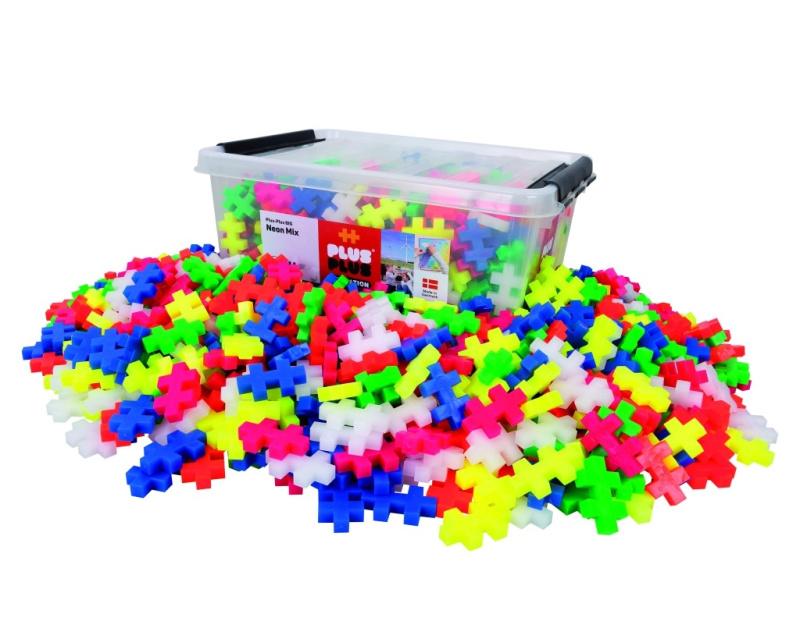 Plus Plus BIG Neon box - 600 ks