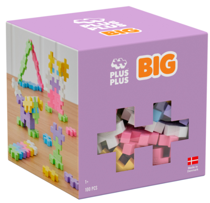 Plus-Plus Big Pastel Mix 100 ks