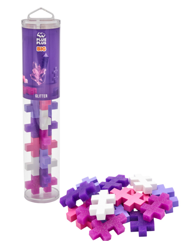 Plus-Plus Tuba Big Glitter 15 ks