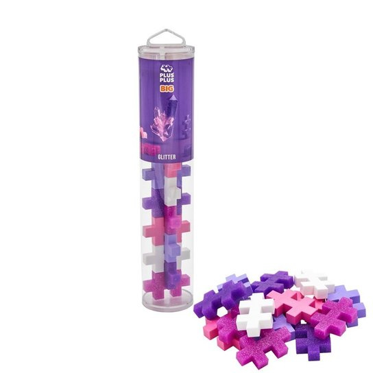 Plus-Plus Tuba Big Glitter 15 ks