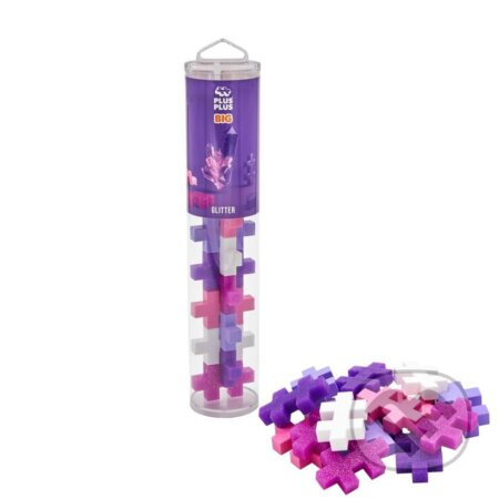 Plus-Plus Tuba Big Glitter 15 ks
