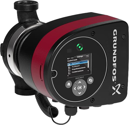 Čerpadlo oběhové Grundfos MAGNA 3 25-60, 180 mm, 230 V, PN 10