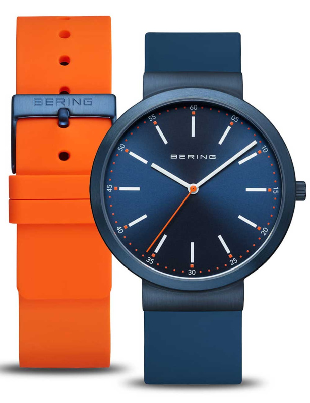 Bering 10141-397 Classic Set + 2. BAnd 41mm 3ATM