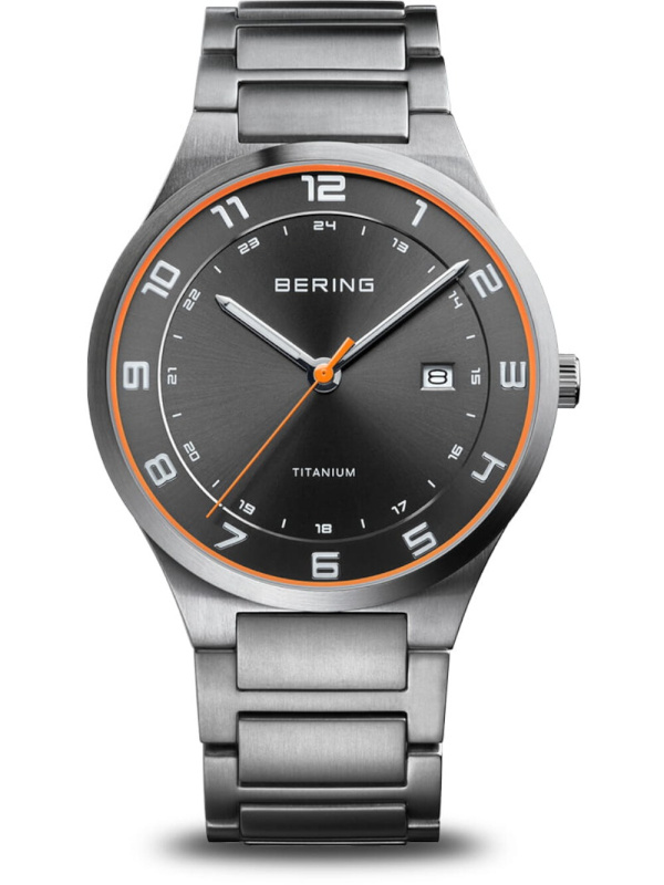 Bering 15139-709 Titanium 39mm 10ATM