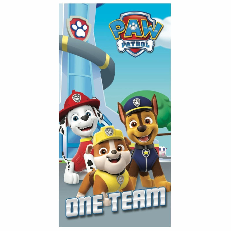 Jerry Fabrics Osuška Paw Patrol 201 Varianta: Osuška Paw Patrol 201 70x140 cm