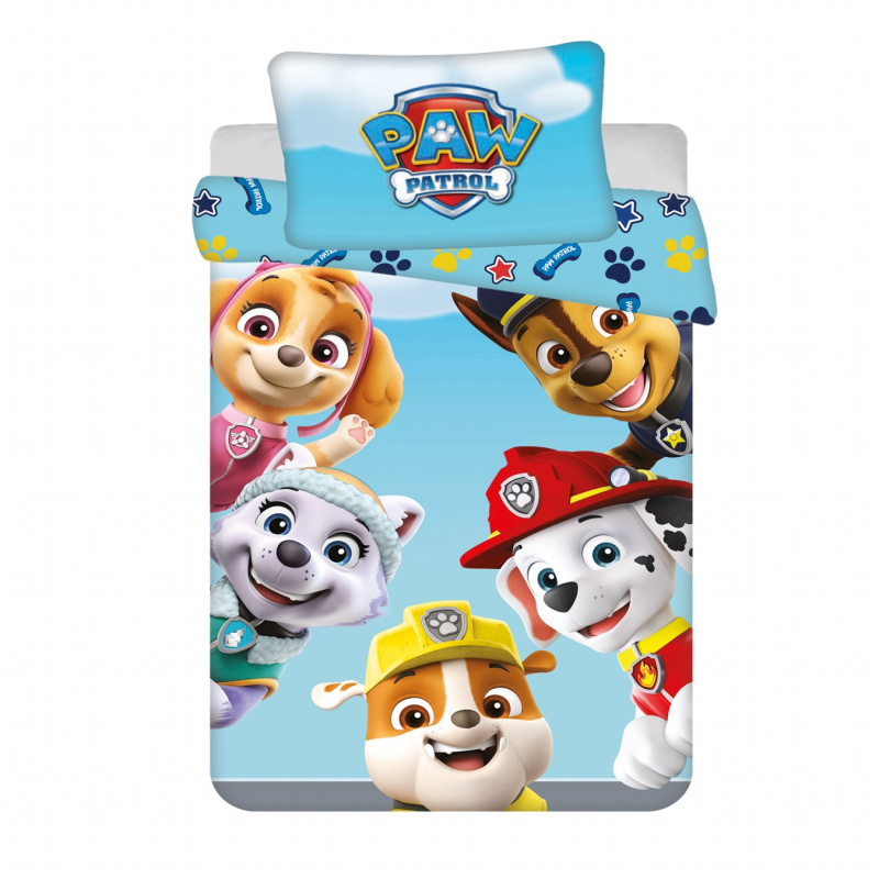 Jerry Fabrics Povlečení do postýlky Paw Patrol 327 baby Varianta: Povlečení do postýlky Paw Patrol 327 baby 100x135, 40x60 cm
