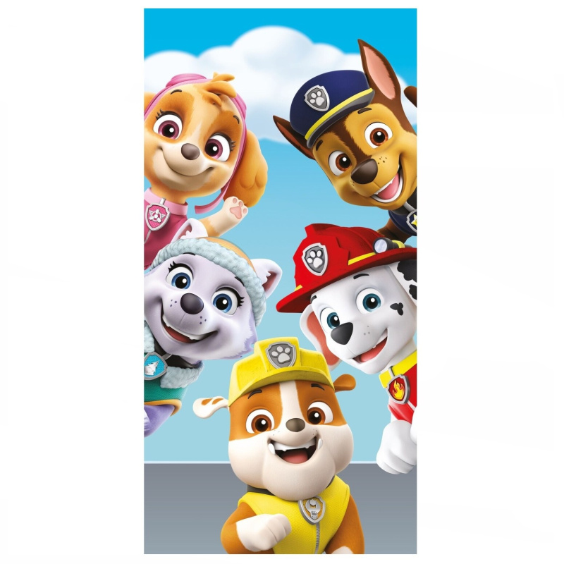 Jerry Fabrics Osuška Paw Patrol 327 Varianta: Osuška Paw Patrol 327 70x140 cm