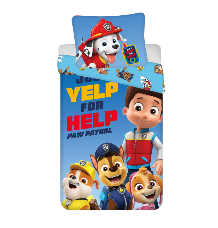 Jerry Fabrics Povlečení Paw Patrol PP 427 Help Varianta: Povlečení Paw Patrol PP 427 Help 140x200, 70x90 cm