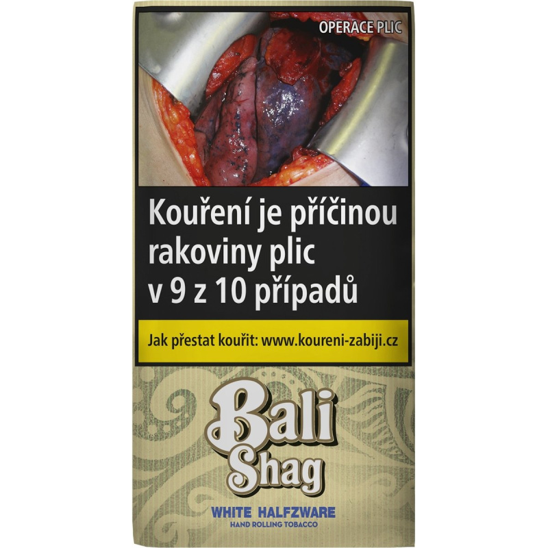 Bali Shag White Halfzware