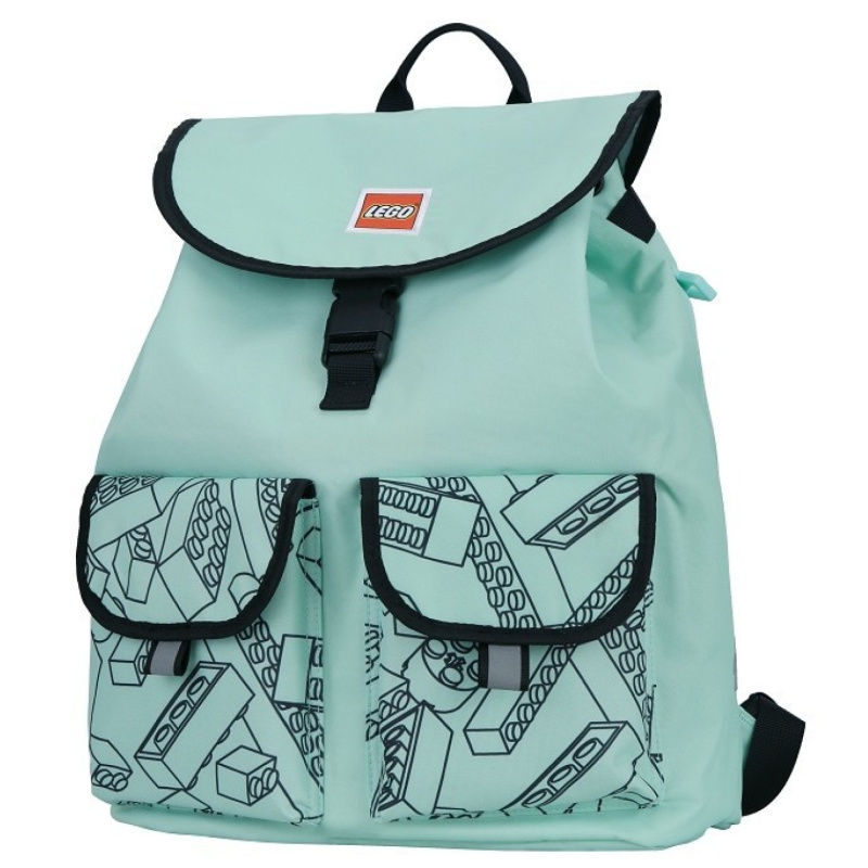 Lego® tribini happy batoh - mentolově zelený
