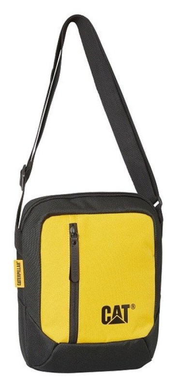CAT crossbody taška The Project - černo žlutá
