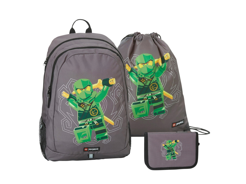 Lego Školní souprava Light, 3dílná (Ninjago/zelená)